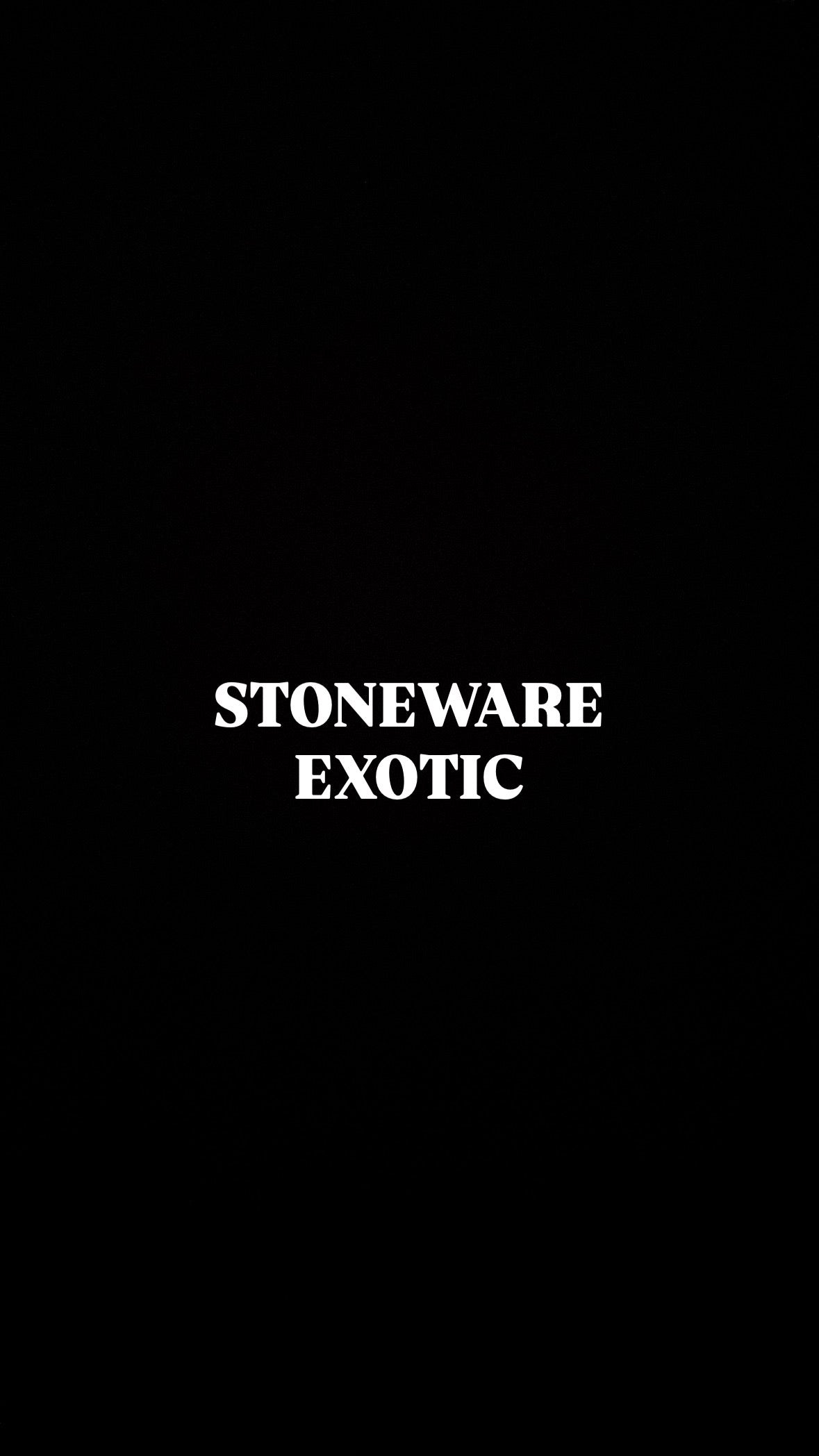 Stoneware exotic