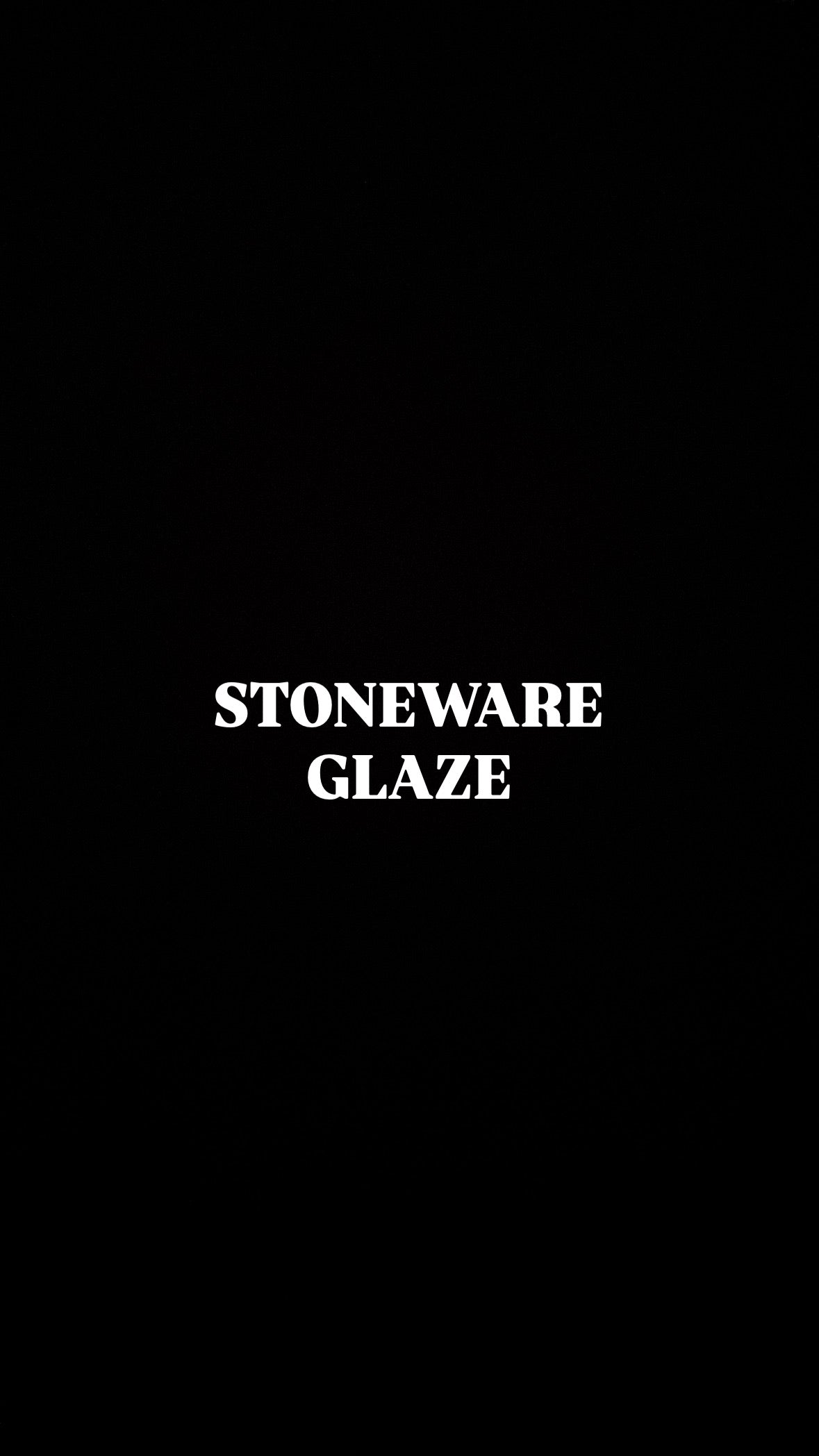 Stoneware glaze