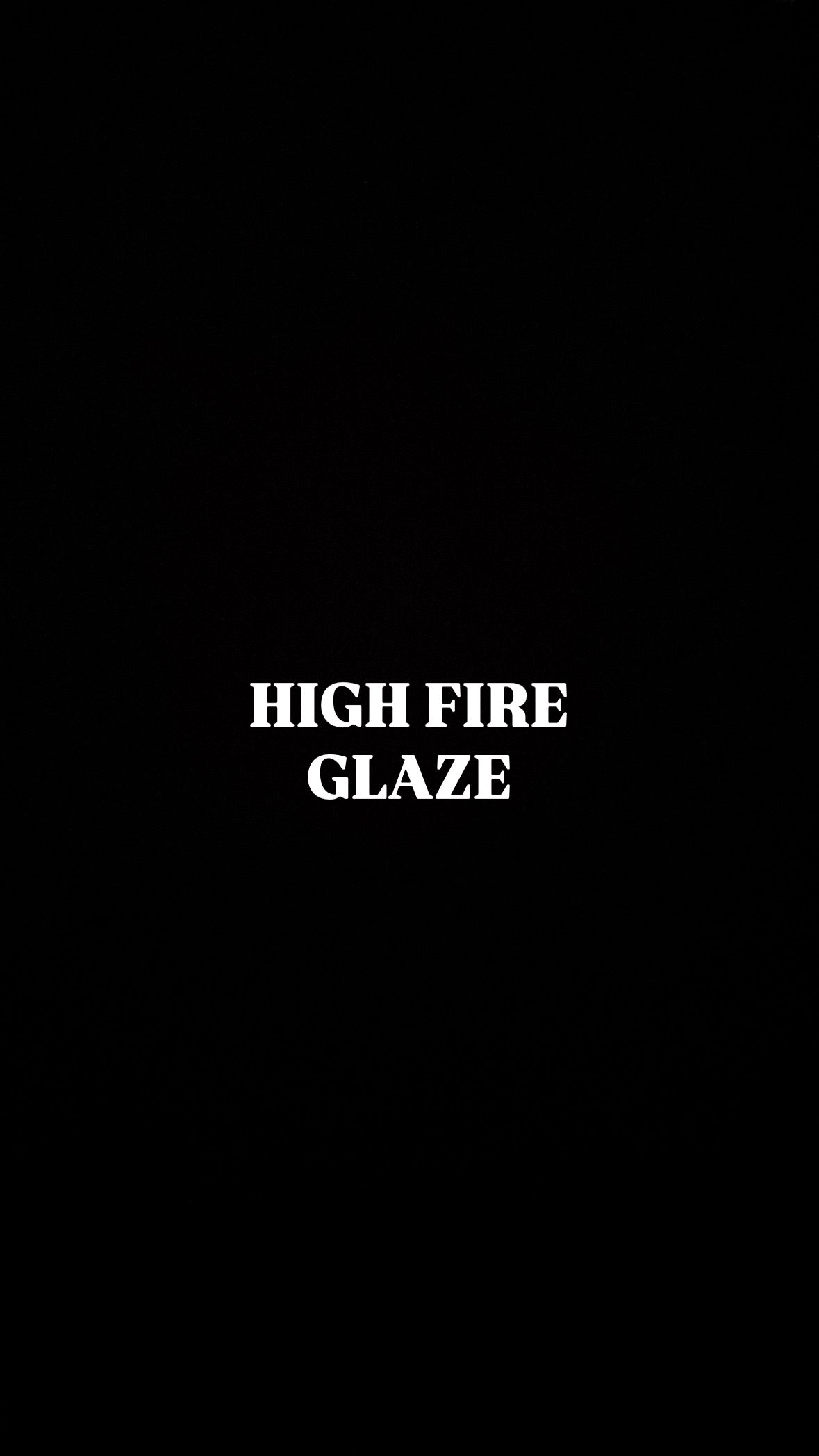 High fire glaze